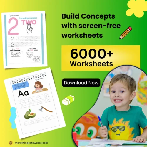 6000+ Kids Activity Worksheets